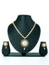 Sayara Collection Designerwear CZ Necklace set in diff colours 12881N
