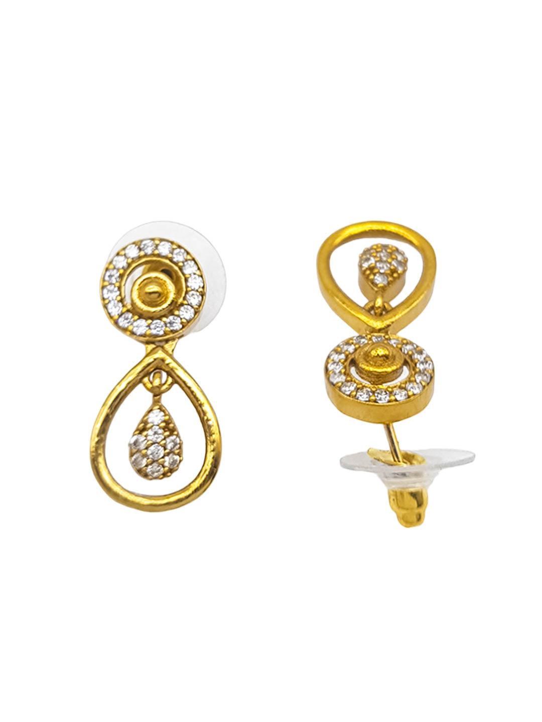 Sayara Collection Elegant CZ Necklace Set - Griiham