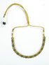 Sayara Collection Floral pattern Extremely gorgeous Party Wear Necklace Set 10537N - Griiham