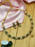 Sayara Collection Floral pattern Extremely gorgeous Party Wear Necklace Set 10537N - Griiham