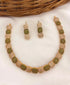 Sayara Collection Floral pattern Extremely gorgeous Party Wear Necklace Set 10537N - Griiham