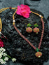 Sayara Collection Multi Color stone Party Wear Necklace Set 8776N - Griiham