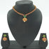 Sayara Collection Multi Color stone Party Wear Necklace Set 8776N - Griiham