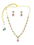 Sayara Collection multi Colour CZ stone Party Wear Necklace Set 11488N - Griiham