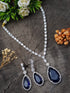Sayara Exclusive Monalisa Stone CZ Necklace Set 13795N
