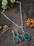 Sayara Exclusive Monalisa Stone CZ Necklace Set 13795N