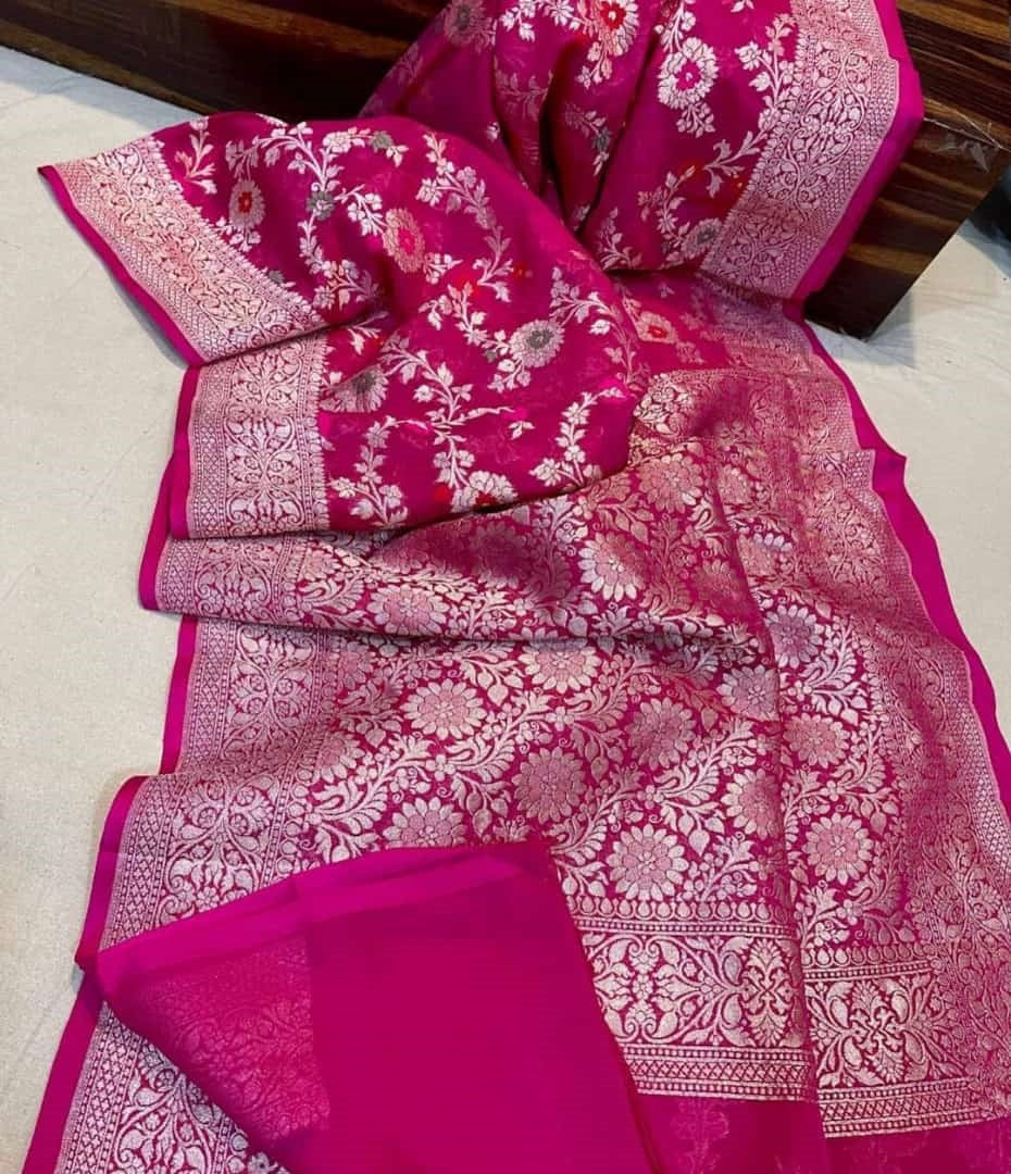 Semi-Mysore Menna Semi-silk saree 14462N