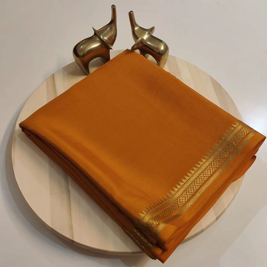 Semi-Mysore Semi-silk saree 15267N