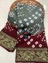 Semi-silk soft smooth Bandhej Saree 14942N