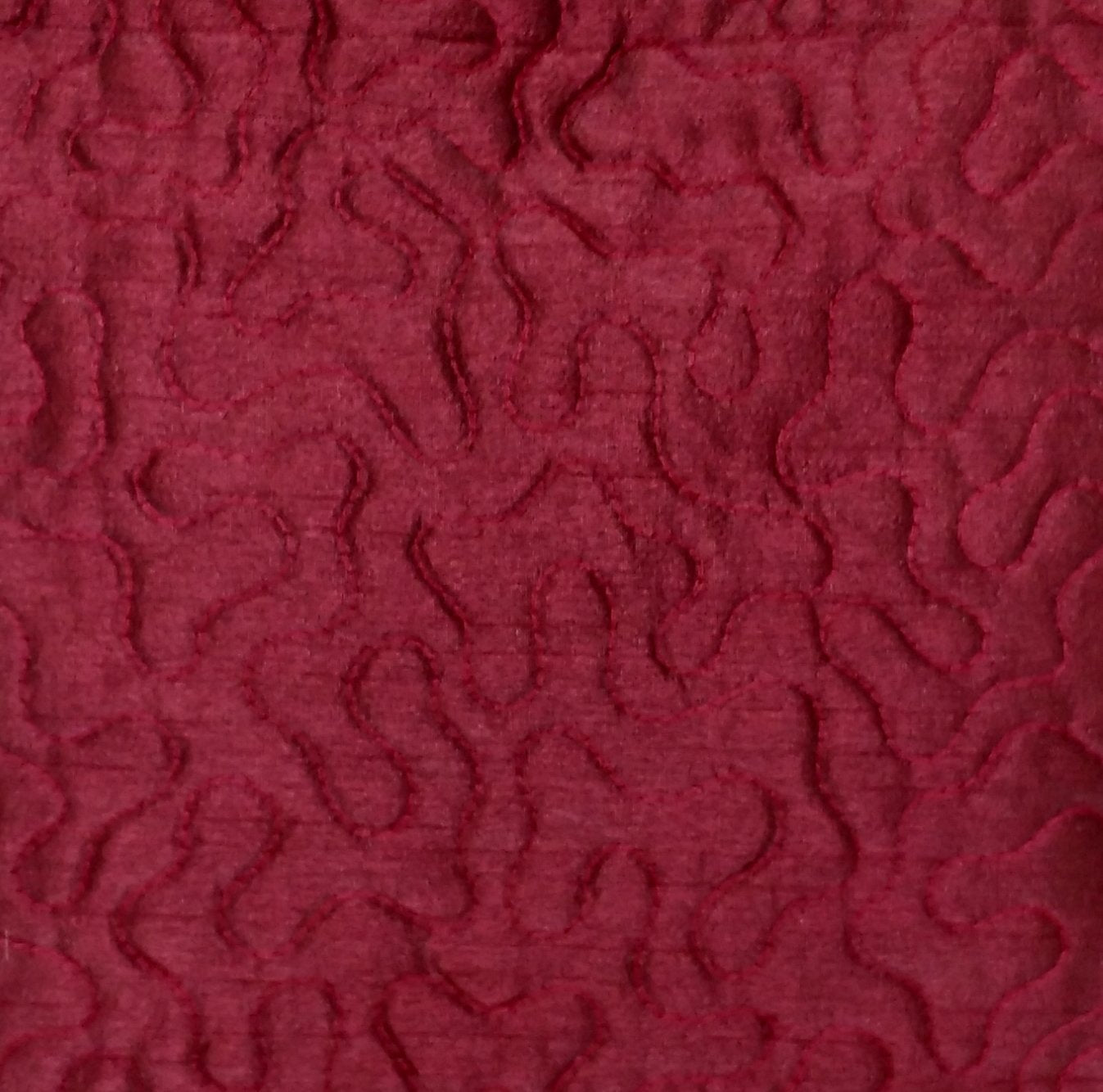 Silk maroon16*16 inches Cushion Cover 1 pc