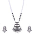 Silver Oxidised Plated Elegant Necklace Set - Griiham