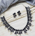 Silver Oxidised Necklace Set