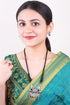 Silver Oxidised Plated Elegant Necklace Set - Griiham