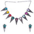 Silver Oxidised Plated Elegant Necklace Set - Griiham