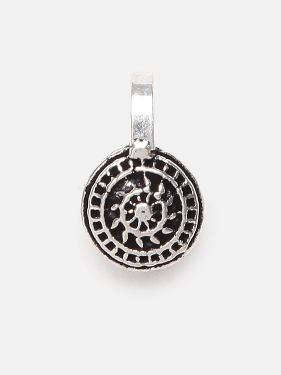 Silver Oxidised Victorian Design Full set NNJ12-30 - Griiham