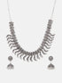 Silver Oxidised Victorian Design Full set NNJ12-30 - Griiham