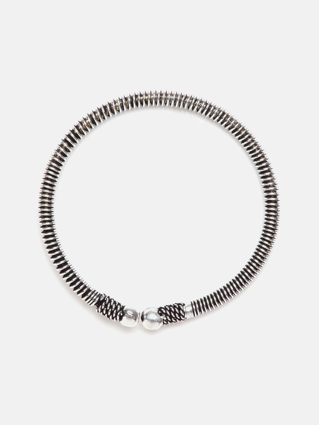 Silver Oxidised Victorian Design Full set NNJ12-321-5774N - Griiham