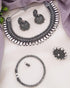 Silver Oxidised Victorian Design Full set NNJ12-321-5774N