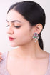 Silver Plated Cute Earrings 17785N