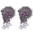 Silver Plated Cute Earrings 17801N