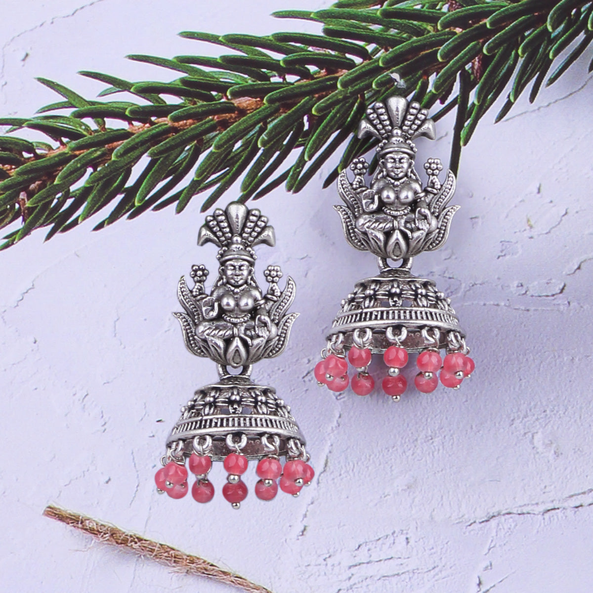 Silver Plated Cute Earrings 17803N