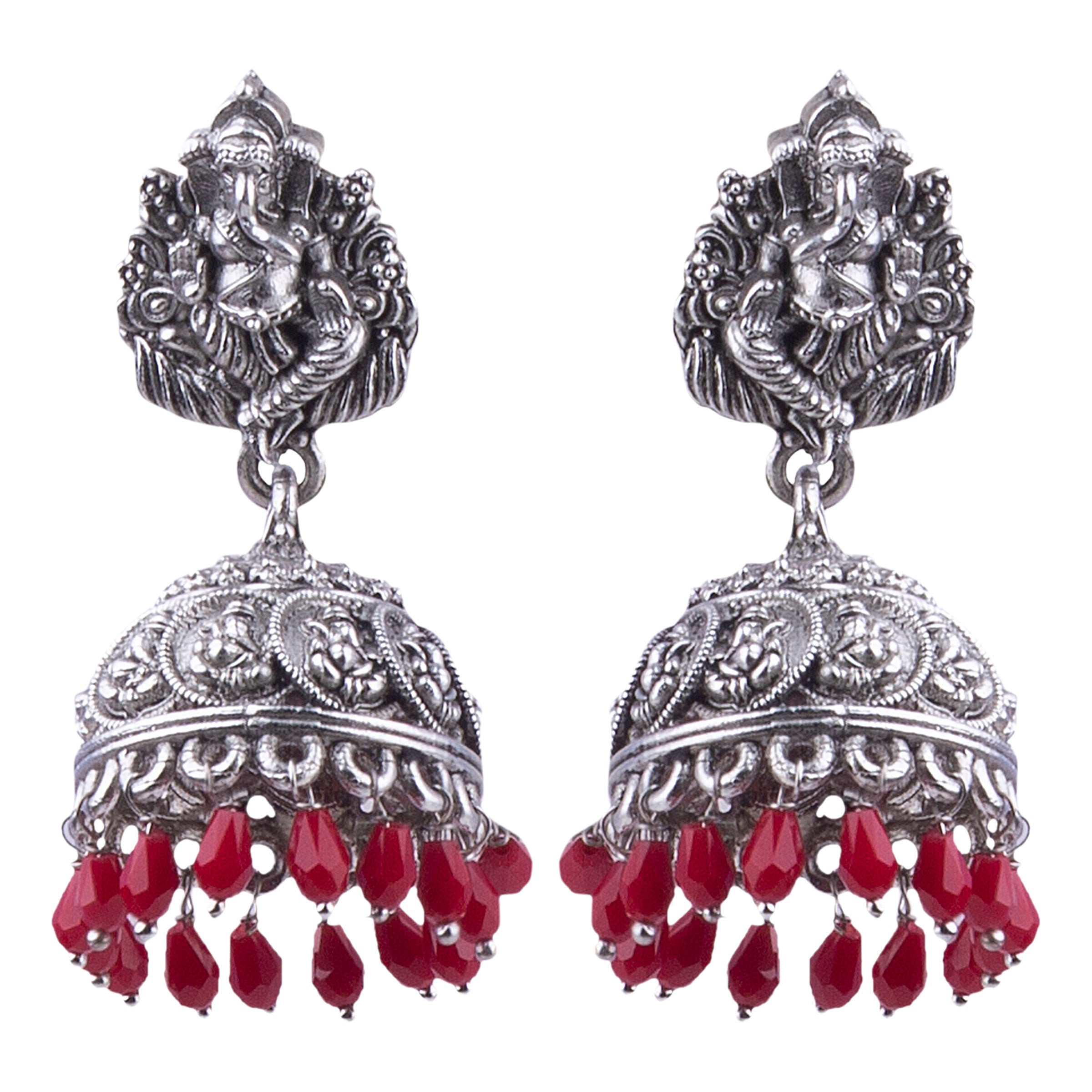 Silver Plated Cute Earrings 17808N