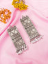 Silver Plated Oxidised Jhumki /Earrings 17096N