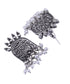 Silver Plated oxidised Earrings Jhumka - Griiham