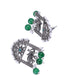 Silver Plated oxidised Earrings Jhumka - Griiham