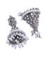 Silver Plated oxidised Earrings Jhumka - Griiham