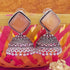 Silver Plated oxidised Earrings Jhumka