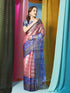 Soft Banarasi Tussar Semi-Silk Saree With Beautiful Gold Zari Weaving 21145N