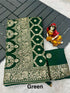 Soft Dolla Semi-Silk Fabric With Beautiful Weaving Saree 21170N