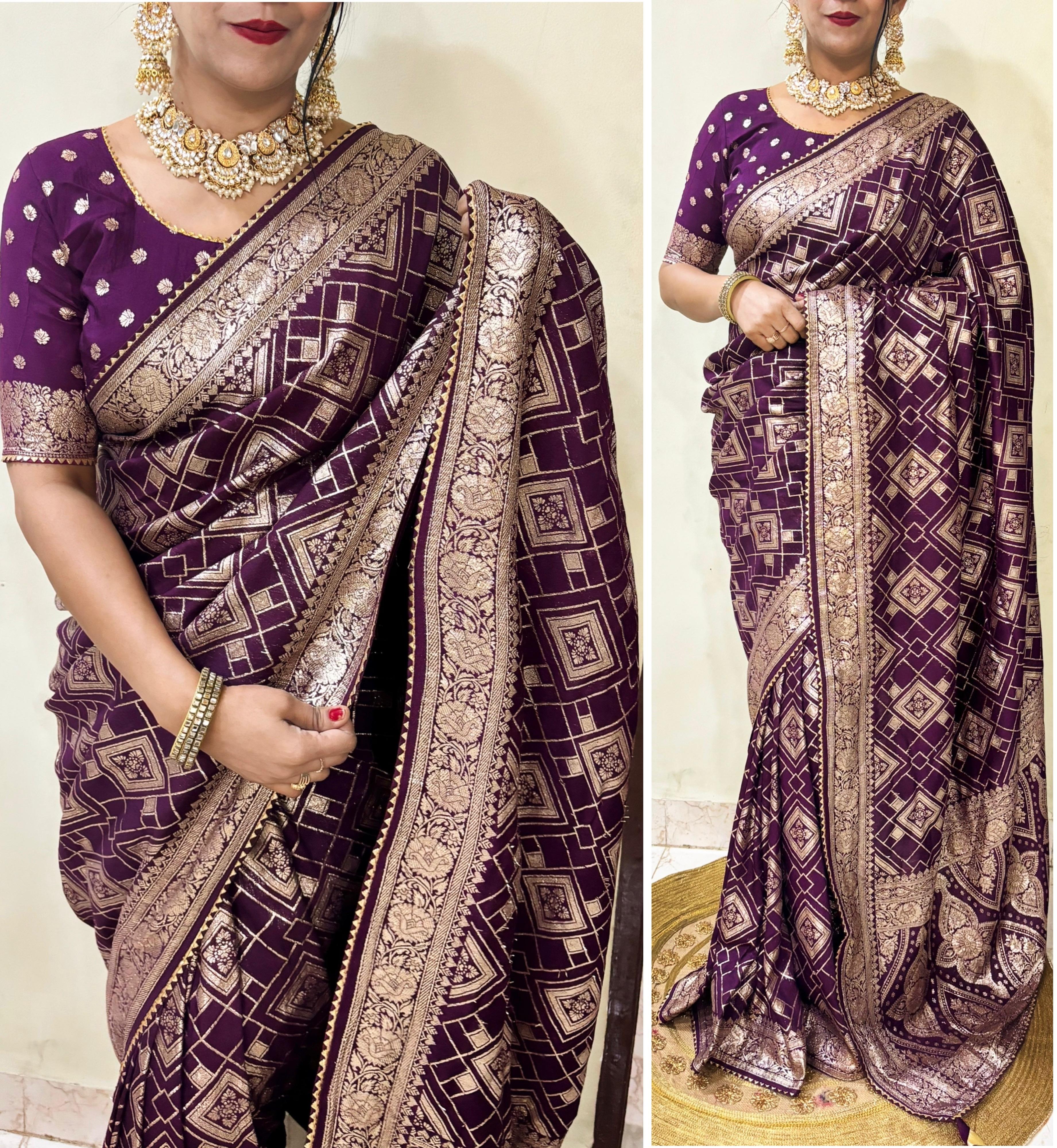 Soft Dolla Semi-Silk Fabric With Beautiful Weaving Saree 21178N