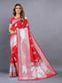Soft Lichi Silk saree with beautiful Silver Zari weaving with Rich Pallu 20604N