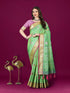 Soft Patola Semi Silk Saree With meenakari weaving and Rich Zari weaving Pallu 21621N
