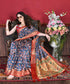 Soft Pethani Semi Silk saree with Patola Print all over the saree Rich Zari weaving Pallu 21597N