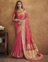 Soft  Pethani silk saree with Gold zari weaving motifs Rich Zari weaning Pallu 20744N