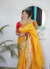 Soft Pethani silk saree with Gold zari weaving motifs and Rich Zari weaving Pallu 21678N