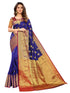 Soft Semi Silk Saree  With Rich golden Zari Wooven  Pallu 20599N