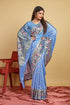 Soft paithani  Kanchivaram  Semi-silk  Full weaving and attractive pallu sarees 18038N