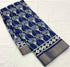 Soft semi-silk slub woven saree with batik print design 20527N