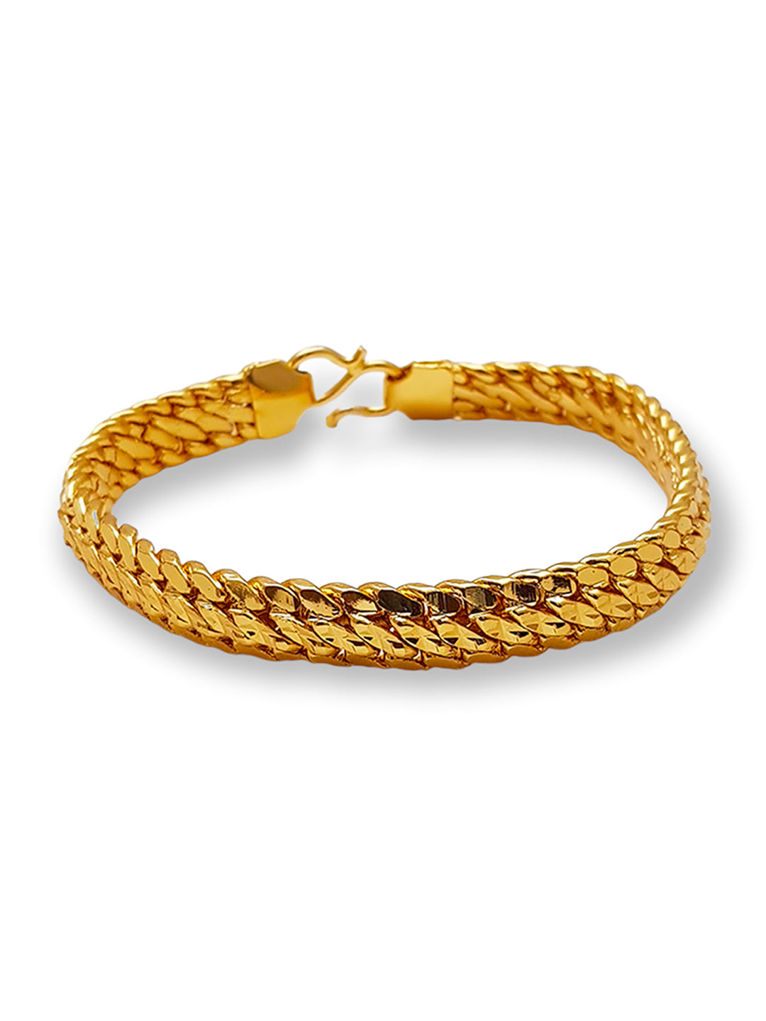 Buy Jewar Mandi Jewar Bracelet Men's Gold Plated Finish Beautiful Jewelry  6948 at Amazon.in