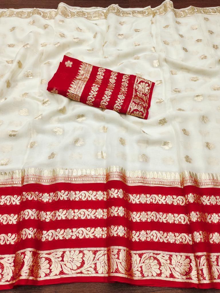 Viscose Georgette Sattin Saree with sibori Dying Concept saree 18590N