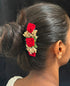 amboda bun Flower with Inmade Pin