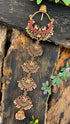 Gold Plated Hair Jada/Amboda/Hair Pin/Jade bille  0825