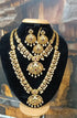 Premium Gold Finish Mehendi Gold finish Necklace Combo Set