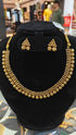 Gold Plated Short Coorgi Necklace Set