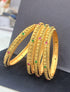 Gold Plated Classic Set of 4 Bangles