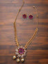 Gold Plated CZ Nekclace Set